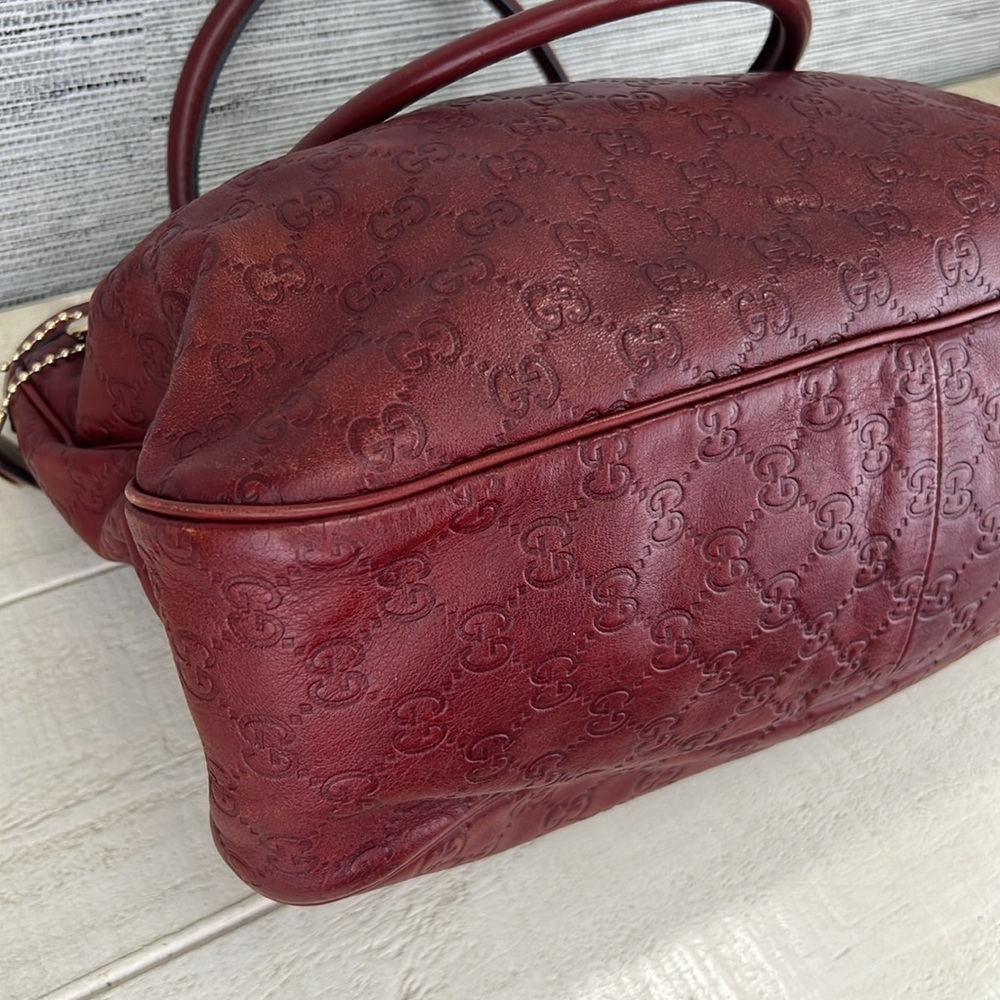 Gucci Sukey Top Handle Tote Guccissima Leather Medium - Picture 7 of 16